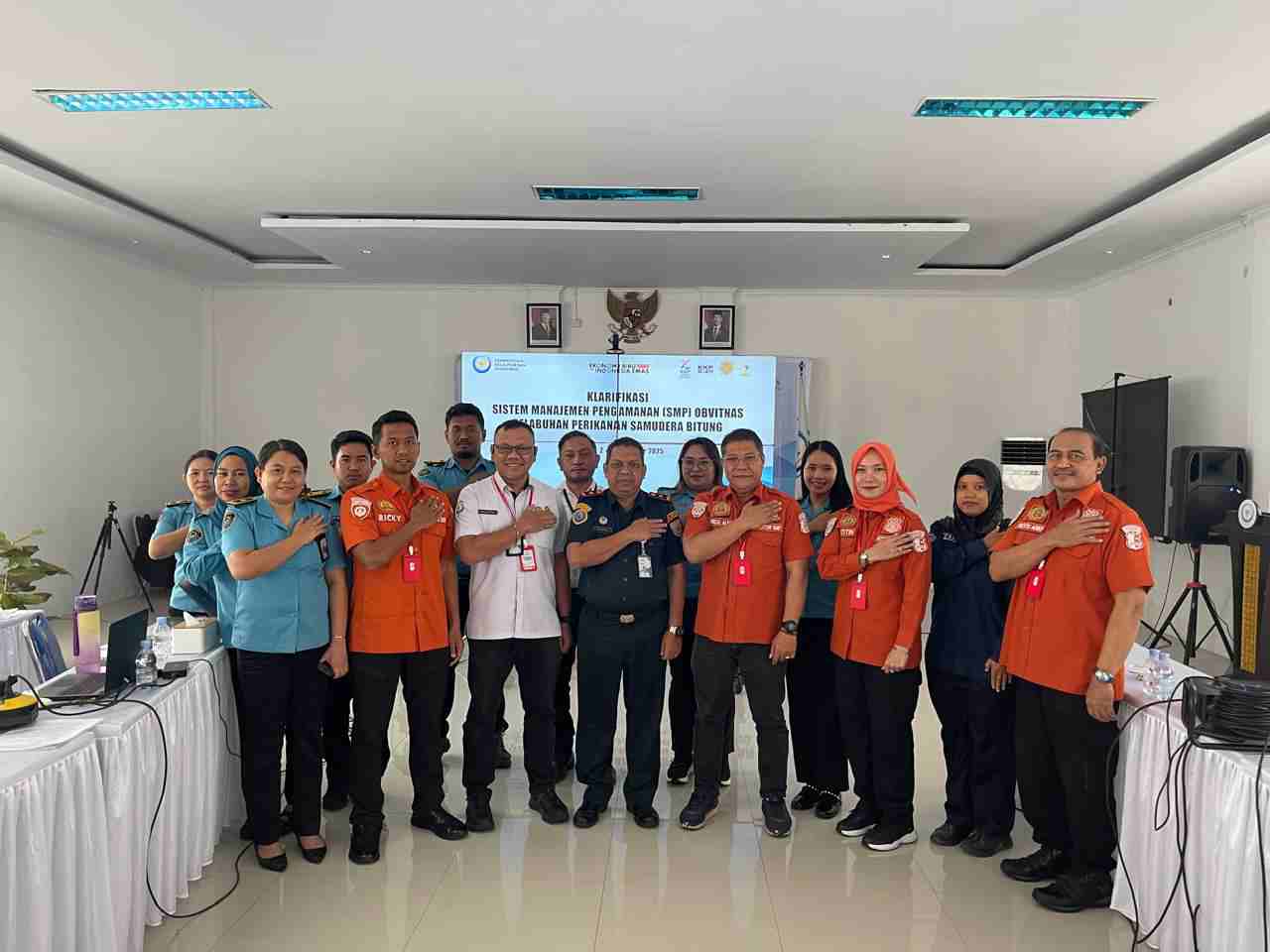 Korsabhara Baharkam Polri Tuntaskan Klarifikasi Implementasi SMP Obvitnas di PPS Bitung, Sulawesi Utara