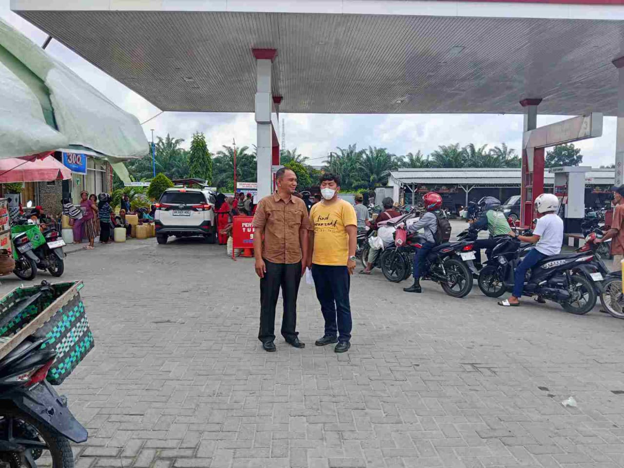 Polsek Labuhan Ruku Gelar Monitoring SPBU dan SPBUN, Pastikan Ketersediaan BBM Aman dan Lancar