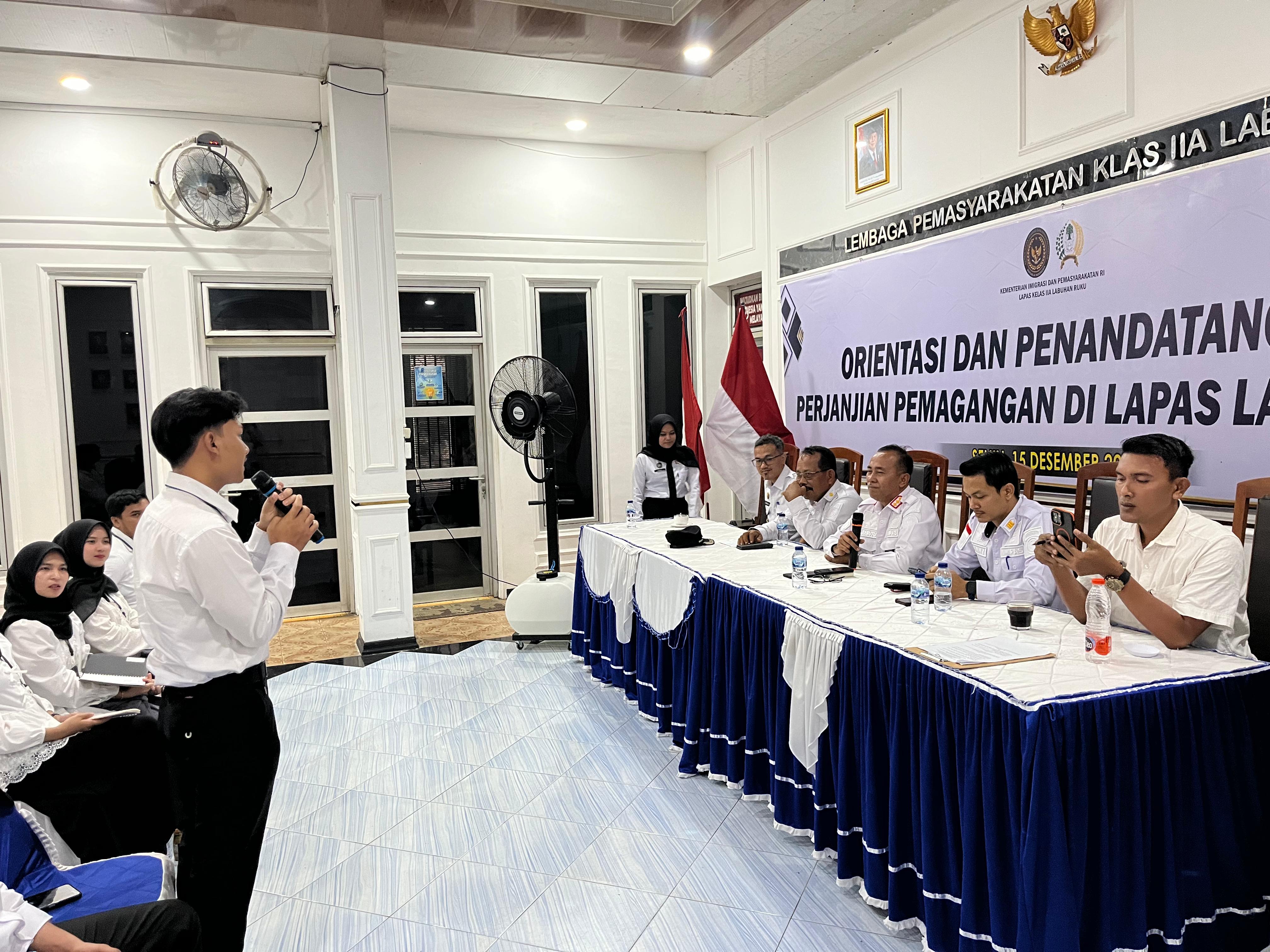 Lapas Labuhan Ruku Ambil Bagian dalam Program Pemagangan Nasional Batch 3