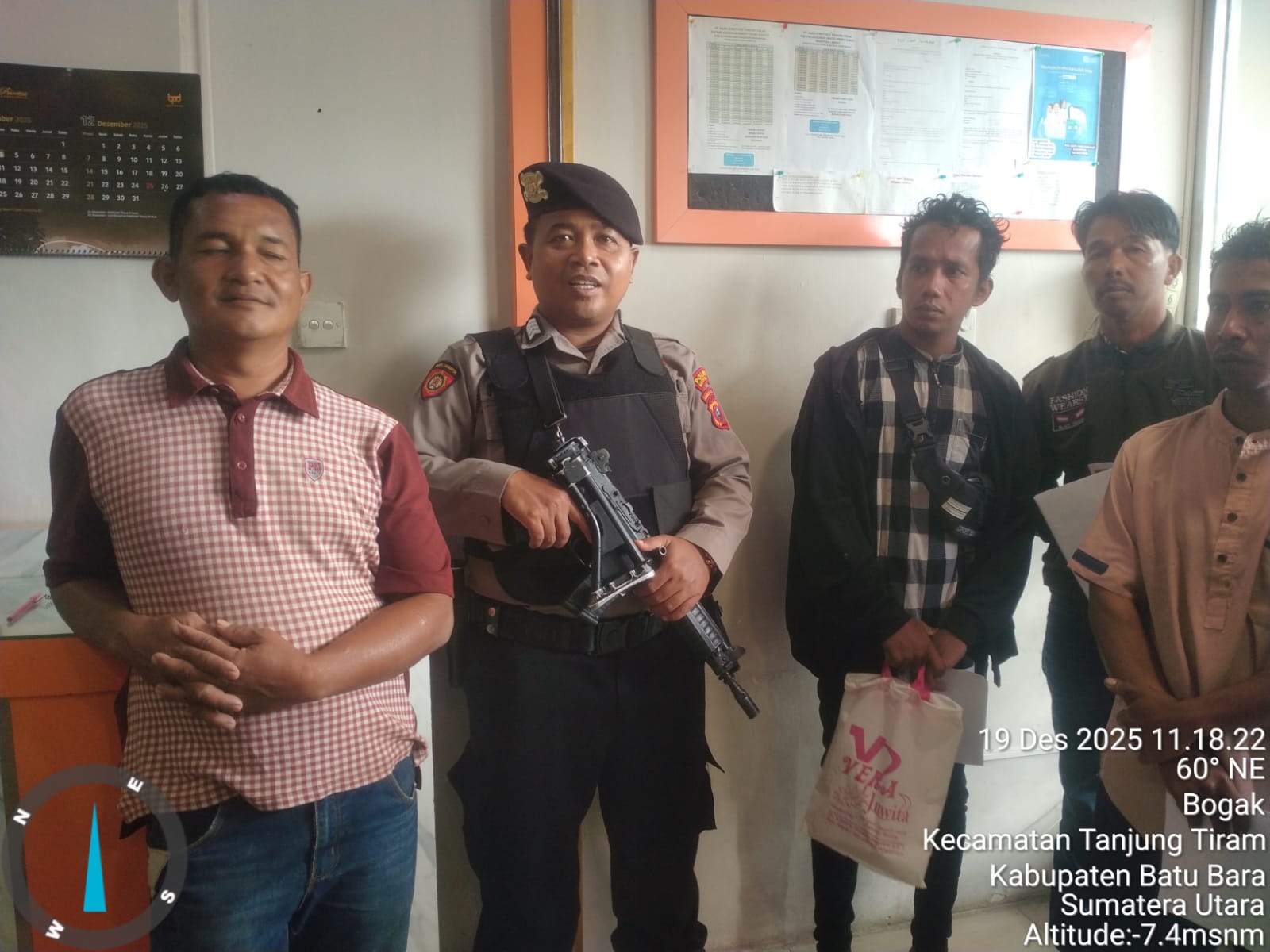Sat Samapta Polres Batu Bara Gencarkan Patroli Dialogis, Cooling System, Sampaikan Pesan Kamtibmas di Lembaga Keuangan ‎