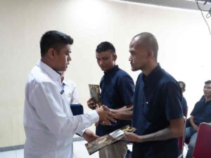 Sukacita Natal, Rutan Pangkalan Brandan Berikan Remisi Khusus Untuk Warga Binaan