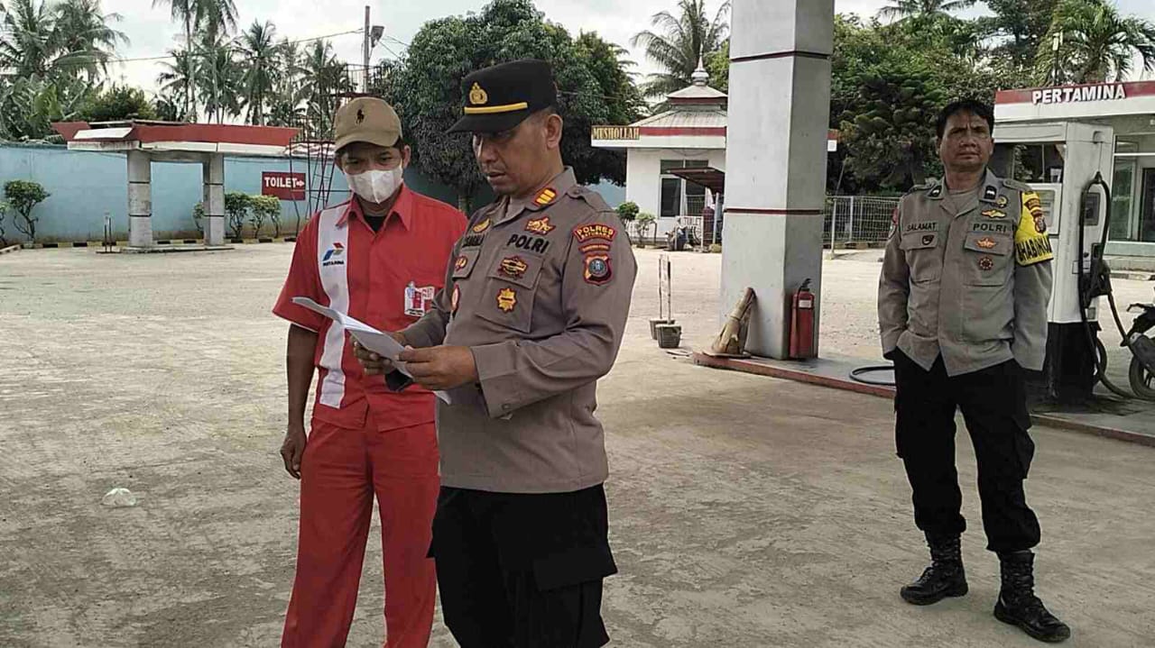 Polres Batu Bara Gencar Sosialisasi dan Pengawasan Pendistribusian BBM di SPBU