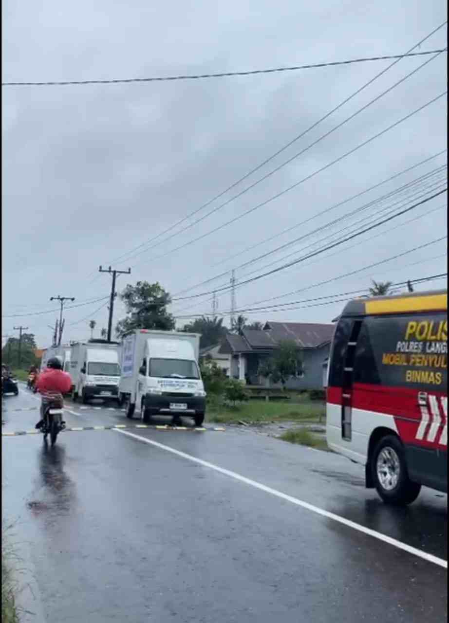 ‎Polres Langkat, BGN, dan SPPG Bersinergi Salurkan Bantuan dan Layanan untuk Korban Banjir
