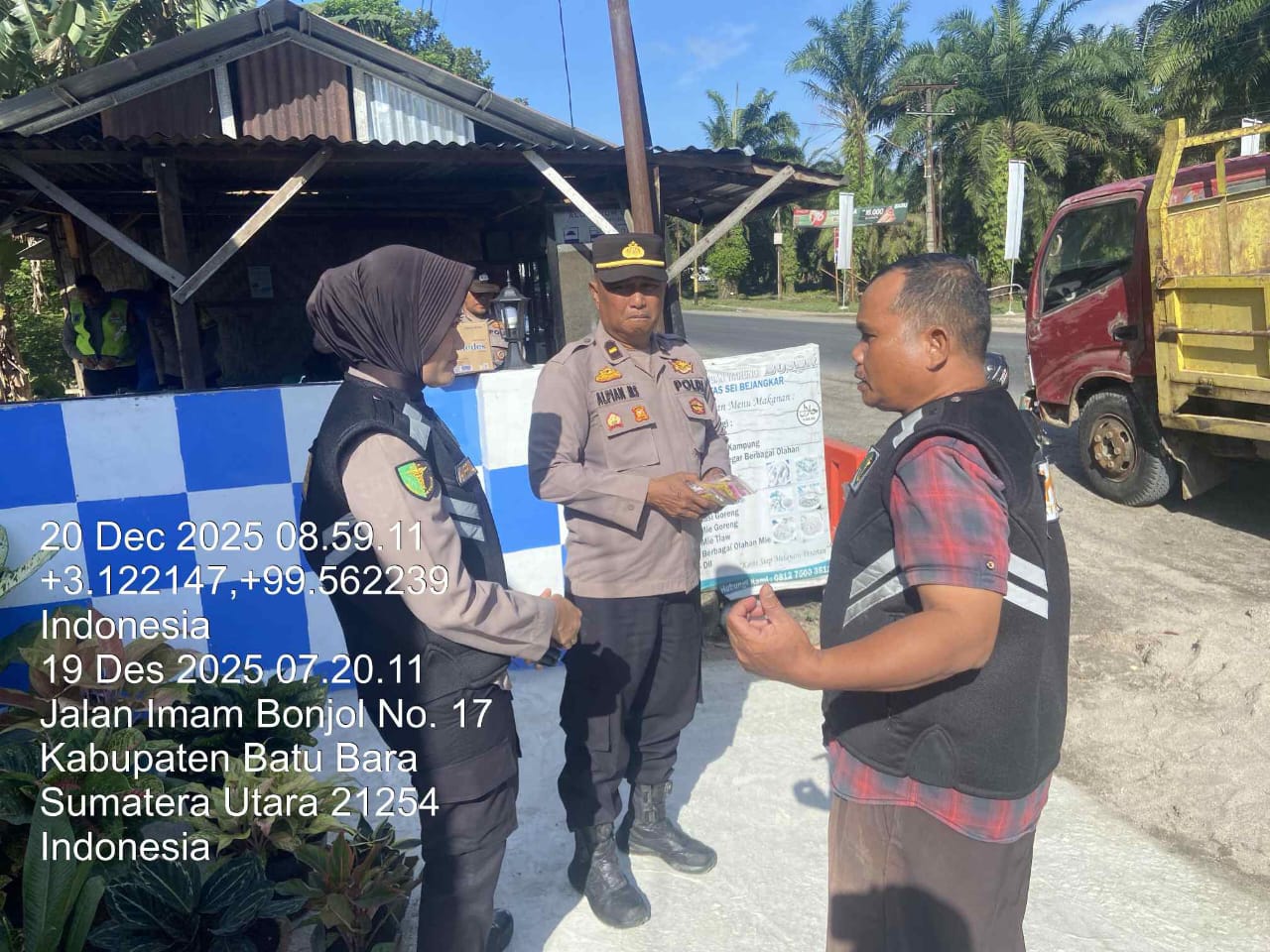 Dokkes Polres Batu Bara Pantau Kesehatan Personel Ops Lilin Toba, Distribusikan Bekal Kesehatan