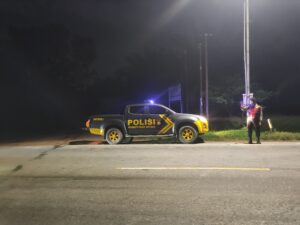 Polres Batu Bara Laksanakan Patroli Kota Presisi Blue Light Roda-4, Antisipasi 3C dan Kejahatan Jalanan