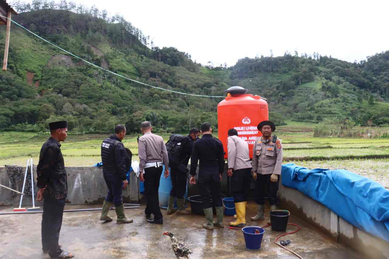 Air Kembali Mengalir, Harapan Tumbuh: Sumur Bor Kapolda Aceh Jadi Sumber Kehidupan Warga Terdampak Bencana di Aceh Tengah