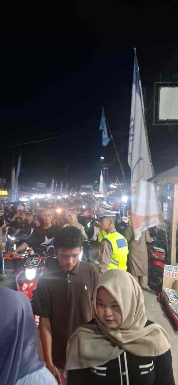 Sat Lantas Polres Batu Bara Amankan Pesta Tapai di Desa Dahari Selebar