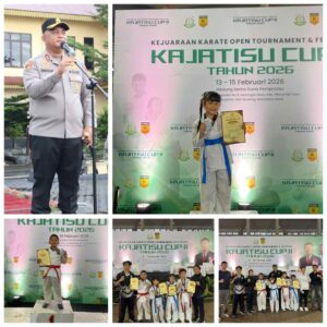 Kapolres Doly Nainggolan Gagas Dojo INKANAS Polres Batu Bara: Lahirkan Atlet Karate Berkarakter Luhur dan Ukir Prestasi