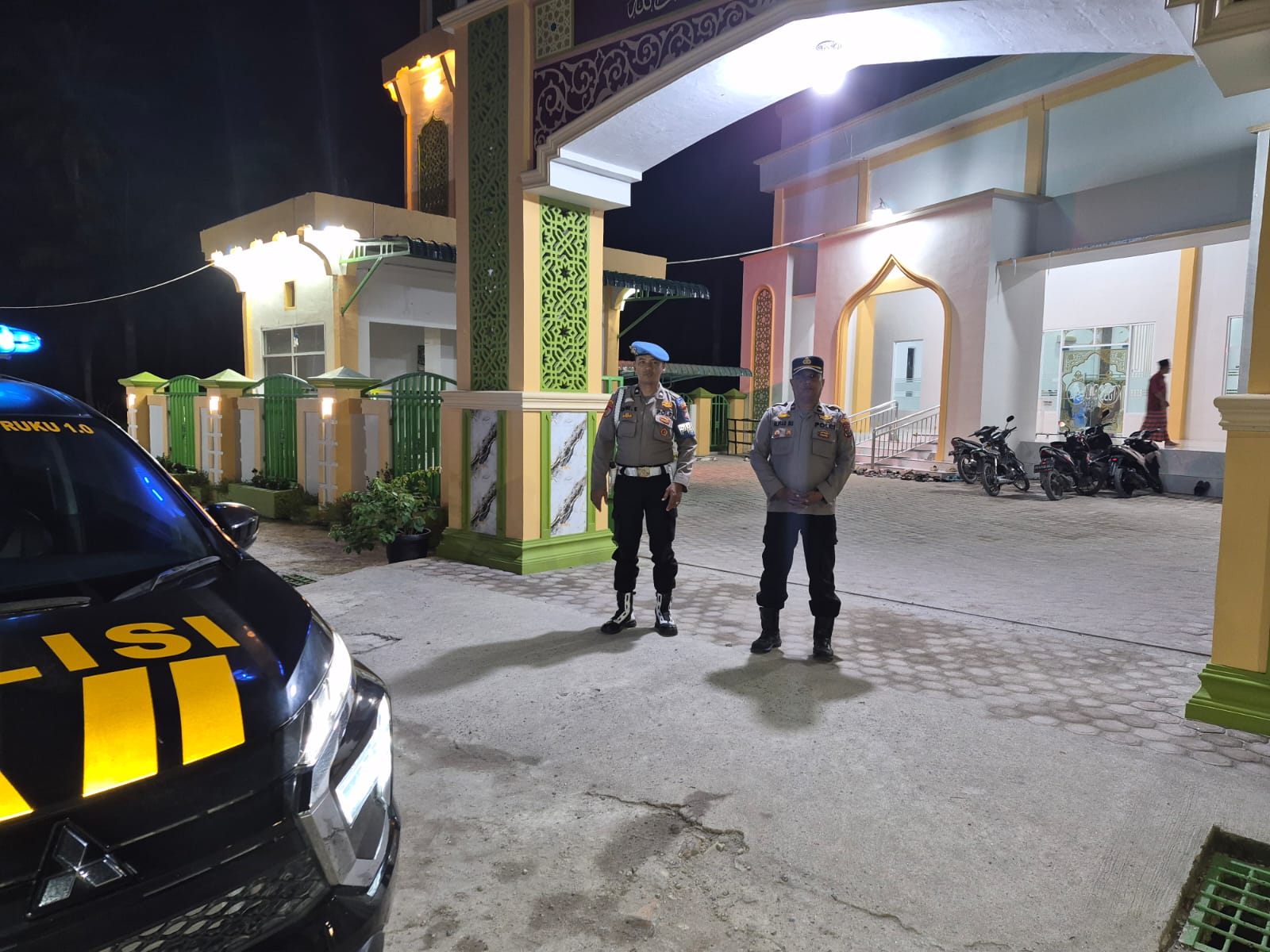 Polsek Labuhan Ruku Jamin Keamanan Ibadah Tarawih, Masyarakat Diharapkan Khusyuk Beribadah