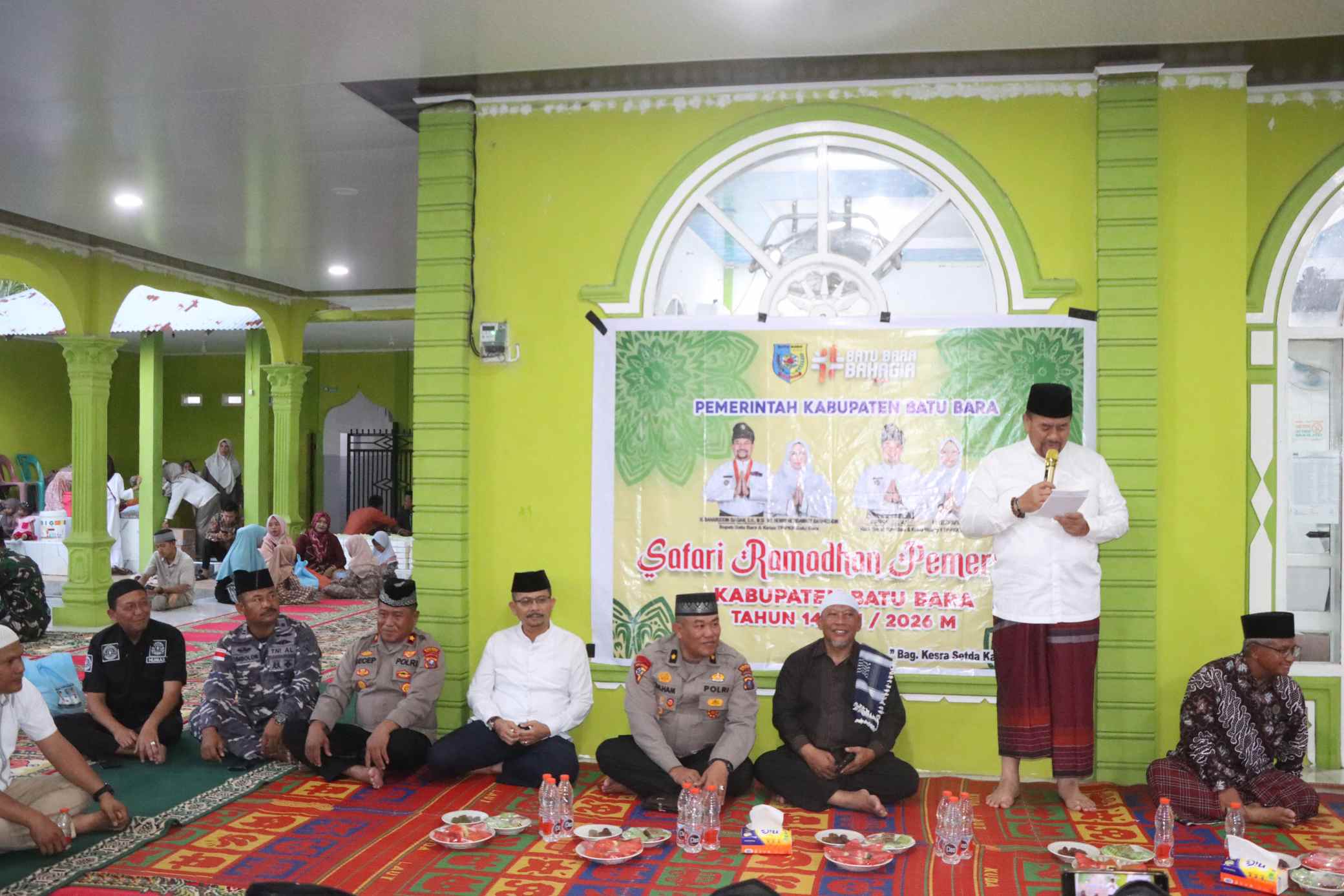 Kapolres Batu Bara Ikuti Kegiatan Safari Ramadhan Bersama Pemkab, Jaga Kedamaian dan Silaturahmi