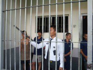 Rutan Pangkalan Brandan Intensifkan Monitoring Teralis Kamar Hunian dan Drainase di Area Branggang