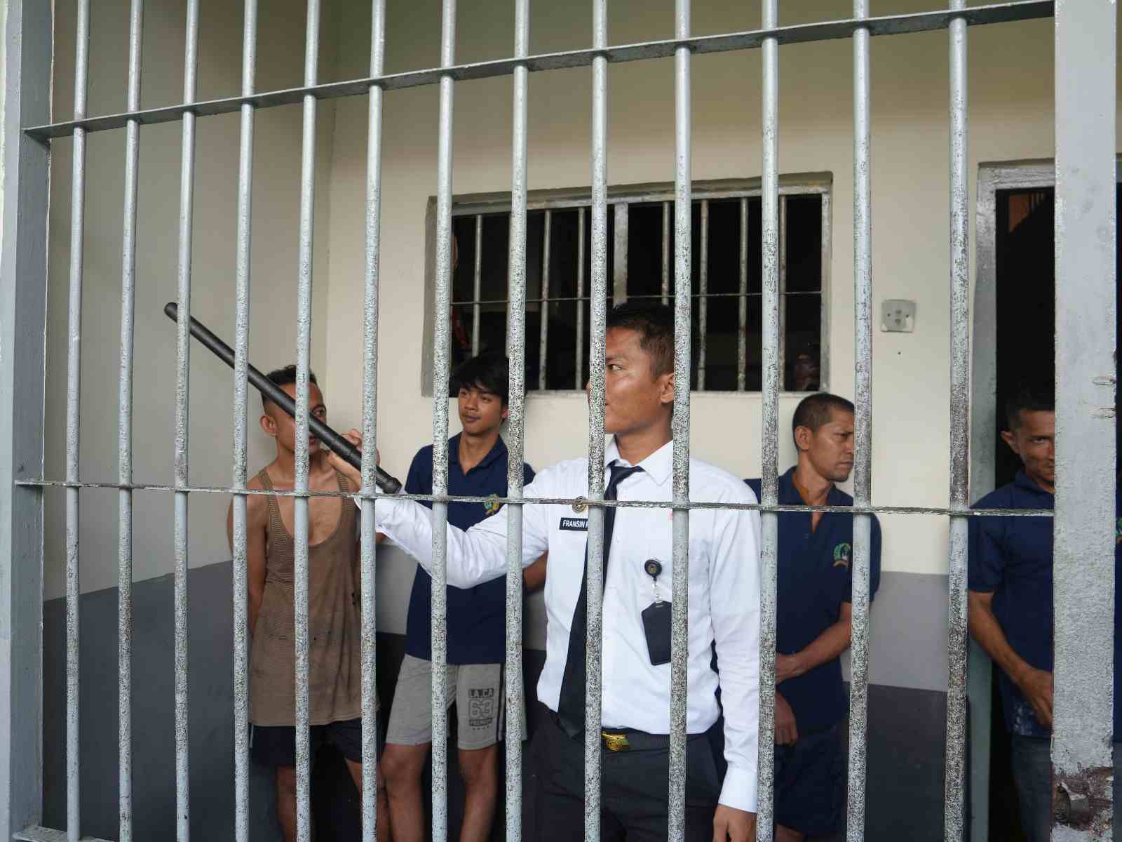 Rutan Pangkalan Brandan Intensifkan Monitoring Teralis Kamar Hunian dan Drainase di Area Branggang