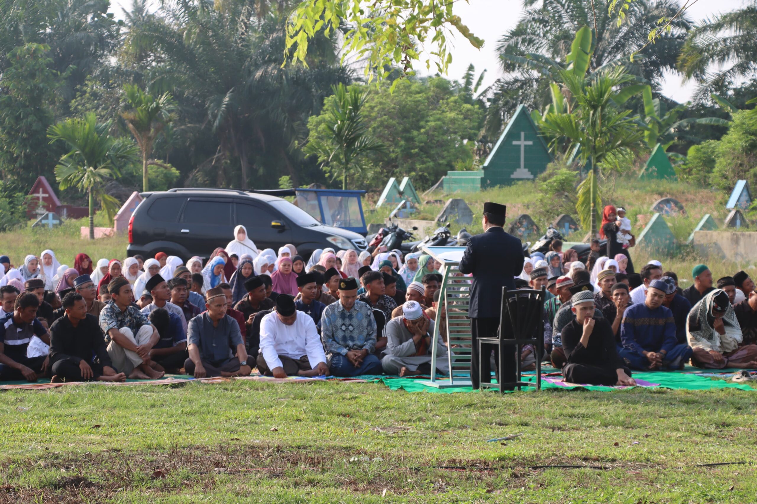 Polres Batu Bara Pantau Pengamanan Sholat Idul Fitri 1447 H, Jemaah Muhammadiyah Aman dan Khidmat   