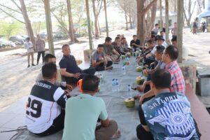 Kapolres Batubara pimpin monitoring langsung Pantai Sujono jelang Lebaran, fokus keamanan dan keselamatan wisatawan