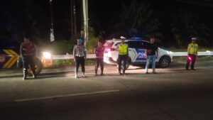 Polres Batu Bara Gelar Patroli Dialogis, Himbau Masyarakat Waspada dan Laporkan Gangguan Lewat 110